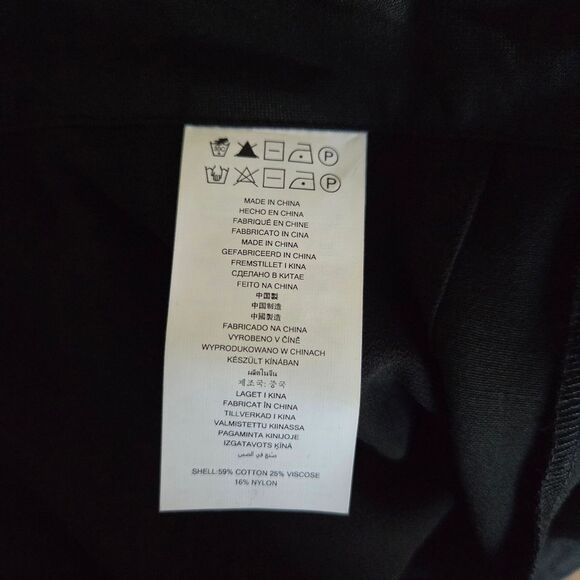 Michael Kors Black Lace Long Sleeve Round Neck Jumpsuit Women's Size 6 - Picture 12 of 12